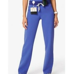 FIGS Womens Denim Livingston Scrub Pants Size XXS Petite
